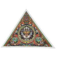Steven Cerio Blotter Art Triangle ’Diamond shaped