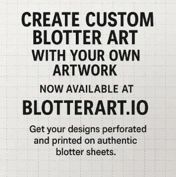 Custom Blotter Art Sheets for Events and Festivals: