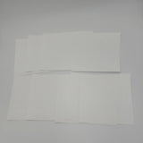 25 Blank Blotter Art sheets *WOW* blank perforated #80