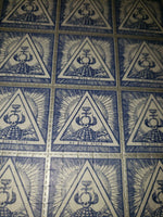 Ne Plus Ultra Blotter Art print Illuminati masonic psychedelic page sheet print