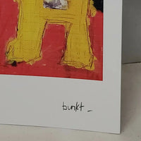 ’-Bunkt- Limited Edition Blotter Art Print Outsider