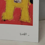 ’-Bunkt- Limited Edition Blotter Art Print Outsider