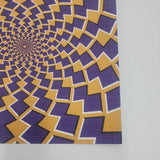 Optical Illusion Blotter Art Print OP Art - Art:Other Art