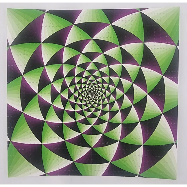 Optical Illusion Blotter Art Print OP Art - Art:Other Art