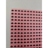 Pink UFO’S Blotter Art print 1 cm 400 square - Art:Folk Art