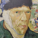 Self Portrait by Vincent Van Gogh Blotter Art print