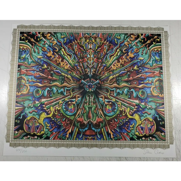 Steven Cerio JUMBO blotter art 18 x 22 inches 6,120 squares