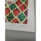 Steven Cerio "My very own blotter art" signed  blotter art print - MYKENSHOTRADINGCOMPANY