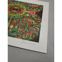 Steven Cerio  signed  blotter art print limited edition art - MYKENSHOTRADINGCOMPANY
