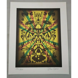 Steven Cerio  signed  blotter art print limited edition art - MYKENSHOTRADINGCOMPANY